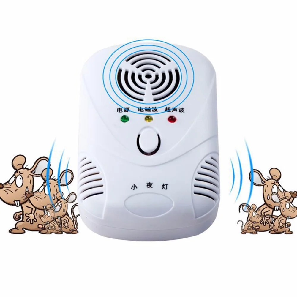 Nosii Electronic Ultrasonic Wave Mouse Rat Crockroach Pest Control