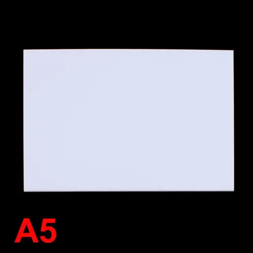 

2mm White Plastic Acrylic Plexiglass Sheet A5 Size 148mm x 210mm