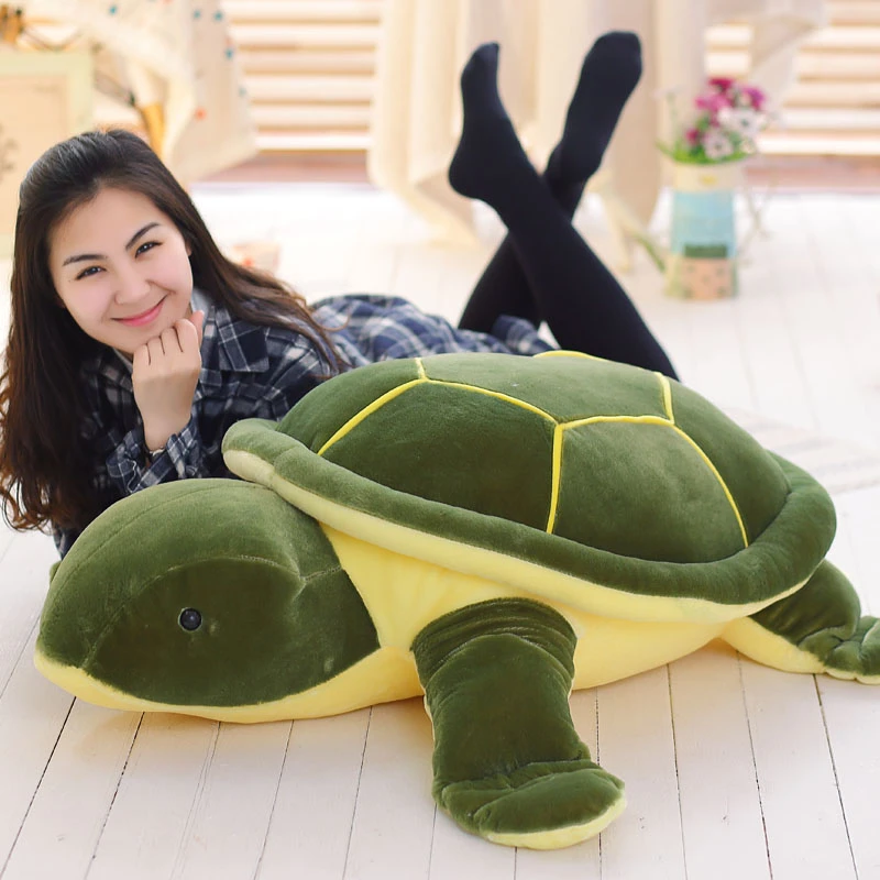 tortuga de peluche gigante