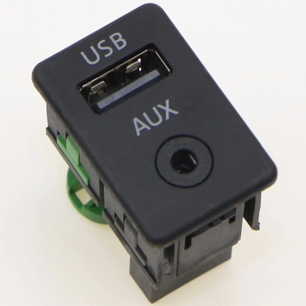 1 шт. OEM AUX+ USB переключатель гнездо для VW Tiguan Passat B6 B7 CC RCD510 RNS310 3CD 035 249 3CD035249A 3CD 035 249A
