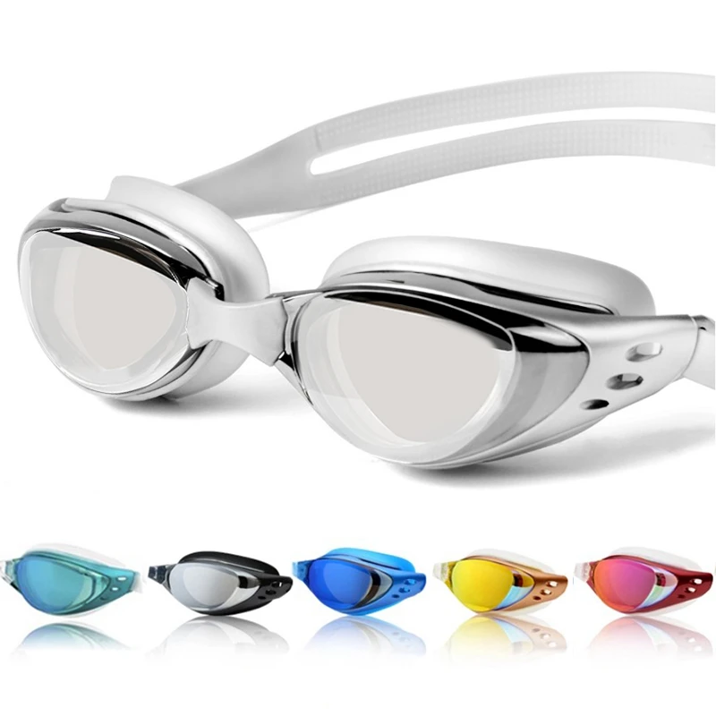Professional Anti Fog and Anti UV Adult Swim Pool Water Eyeglasses High