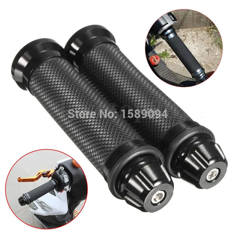 22mm Honda Kawasaki Suzuki Yamaha Motorcycle etc Black LIUYE CNC Motorcycle Grips Motorcycle Universal Handlebar End Grips Kit for 7/8 22mm Honda Kawasaki Suzuki Yamaha Motorcycle etc Black LIUYE CNC Motorcycle Grips Motorcycle Universal Handlebar End Grips Kit for 7/8
