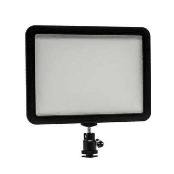 

Led Video Light, Camera Camcorder Photo Light Panel Dimmable 3300K-5600K Color Temperature Cri 95+ Ultra-Thin Light For Youtub