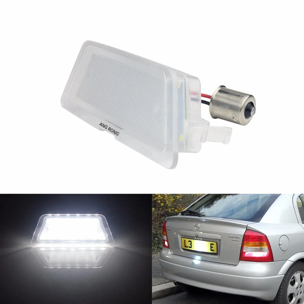 ANGRONG 1x светильник ний номерной знак для Vauxhall Opel Astra G MK4 HB седан (CA337) 98 04|astra g|light ledplate