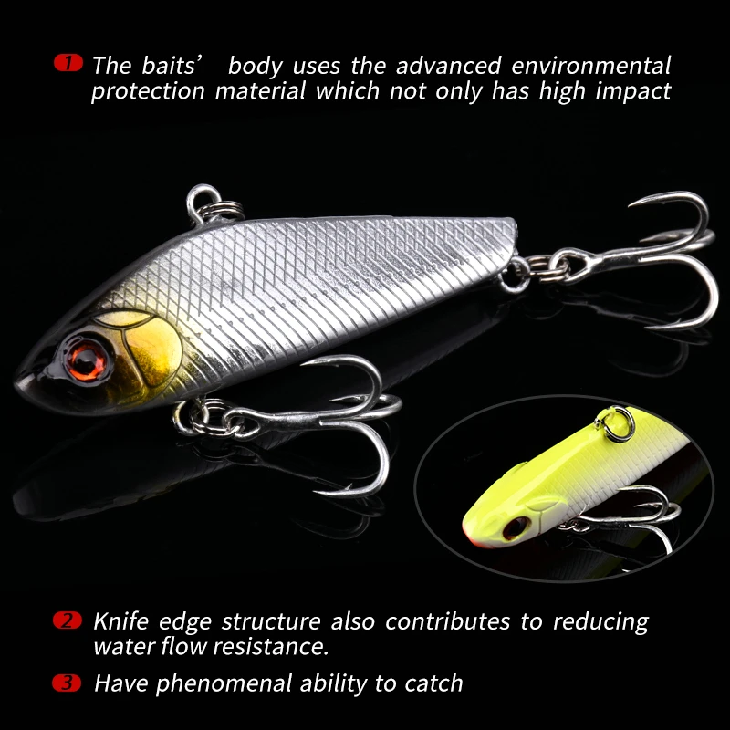 ALLBLUE البسيطة تباع 55 S غرق الصيد إغراء VIB Lipless Crankbait 55mm 12g الصلب الطعم الاصطناعي الشتاء الجليد الاهتزاز معالجة ALLBLUE البسيطة تباع 55 S غرق الصيد إغراء VIB Lipless Crankbait 55mm 12g الصلب الطعم الاصطناعي الشتاء الجليد الاهتزاز معالجة