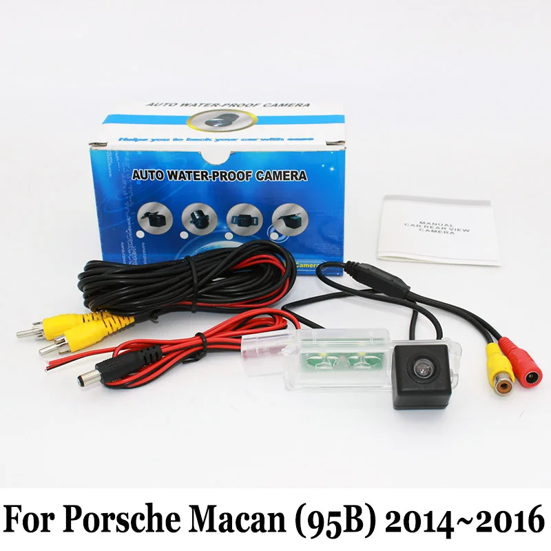 For Porsche Macan 95B 2014 2015 2016 / RCA AUX Wire Or Wireless Backing