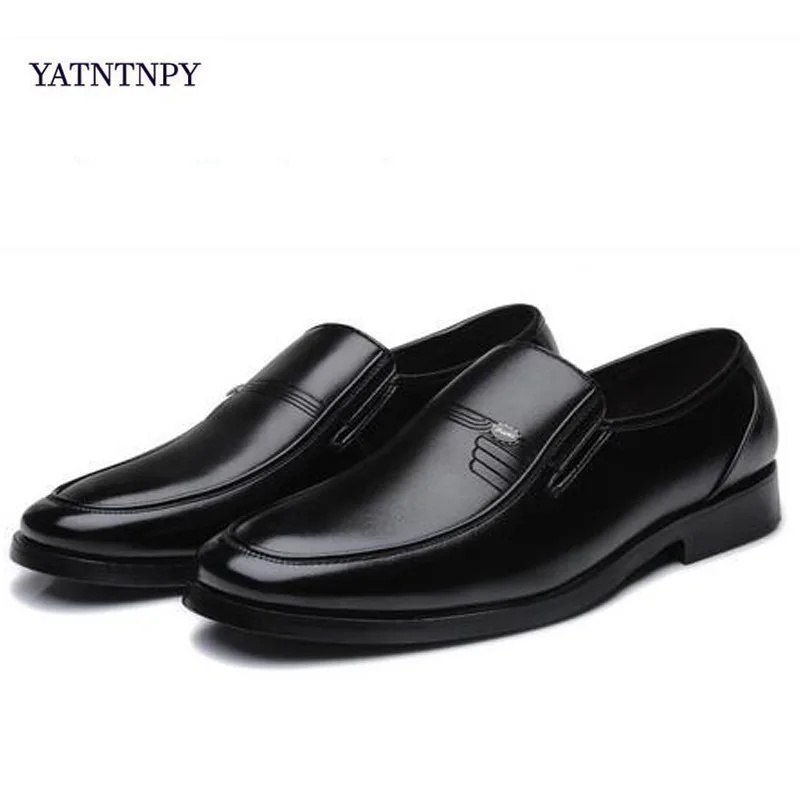 

Luxury Brand Men Leather Formal Business Shoes Male Office Work Flat Shoes Oxford Breathable Party Wedding Anniversary Shoes
