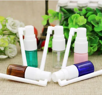 

2017 New 200pcs 5ml Transparent PET Empty Fine Nasal Spray Mist Plastic Bottle, Cosmetic Nose Spray Bottle