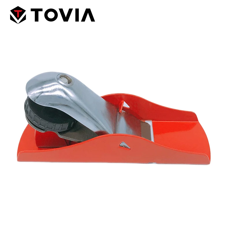

TOVIA Wood Hand Planer Mini Red Planer Hand Carpenter Planer Cutter DIY Wooding working Tool Flat Planer Easy for Sharpening