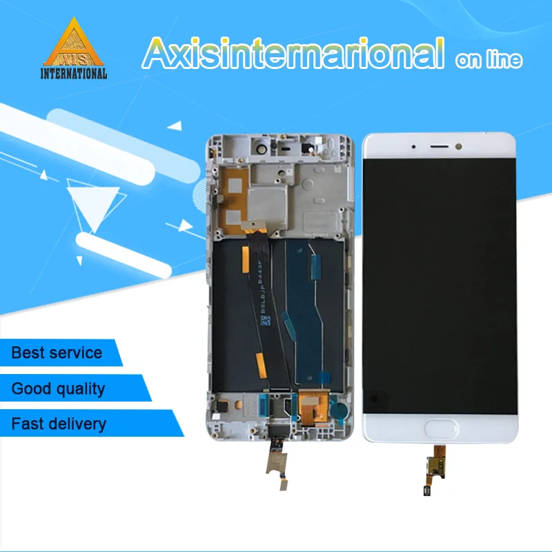 Axisinternational для 5,1" крепление для спортивной камеры Xiao mi 5S mi 5S M5s с технологией сканирования отпечатков пальцев ЖК-дисплей экран+ цифровой преобразователь сенсорного экрана для mi 5S mi 5S