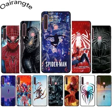 «Человек-паук», мягкий чехол для телефона для samsung Galaxy A3 A5 A6 плюс A7 A8 A9 A10 A30 A40 A50 A70 J6