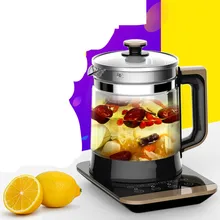 Электрический чайник отверждения горшок полностью автоматический многофункциональный утолщение стеклянный чай decoct Китайская традиционная защита от перегрева