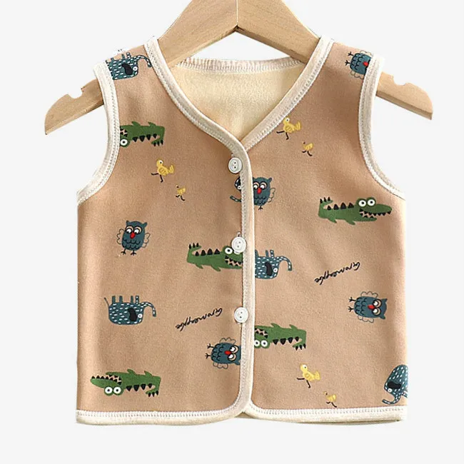 New Children's Vest for Boys Spring Autumn Wool Baby Vests Fashion Waistcoat for Boys Baby Clothes Kids Tops Jackets Colete lightweight spring jacket Outerwear & Coats