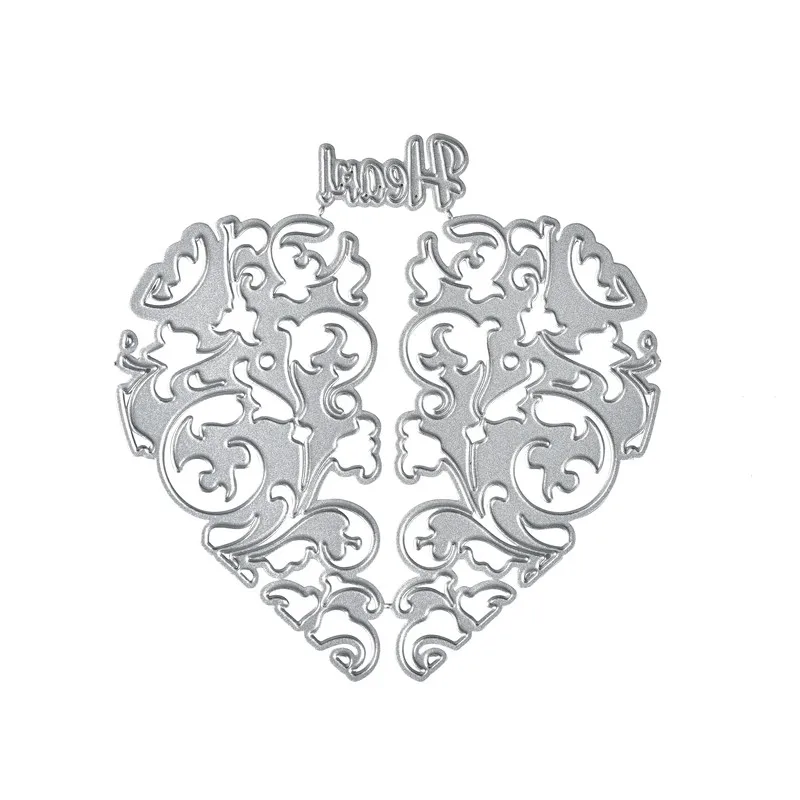 

Naifumodo Heart Metal Cutting Dies New 2019 for Heart Mold Craft Dies Scrapbooking Album Embossing Die Cut Stencil Card Making