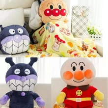 IVYYE анпанман байкинман аниме, плюшевая вещь аксессуары Плюшевая Кукла Мягкие пушистые теплые мягкие игрушечное одеяло кровать плед Новинка