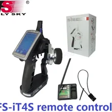 Flysky FS-iT4S передатчик 2,4 ГГц AFHDS 2 4CH пистолет RC автомобиль радио Системы FS-IA4B приемник дистанционного Управление iT4S PK FS iT4 передатчик