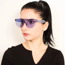 NORRATH Oversized Big Eyewear Woman Man Transparent Ocean Sunglasses 2018 UV400 Sun glasses Fashion Holiday Brand