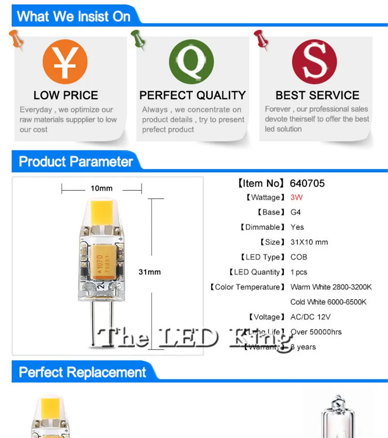 Новое поступление, мини G4 светодиодный светильник, 3 Вт, 6 Вт, DC/AC, 12 В, светодиодный G4 светильник с регулируемой яркостью, светодиодный COB лампочка, замена галогенной люстры