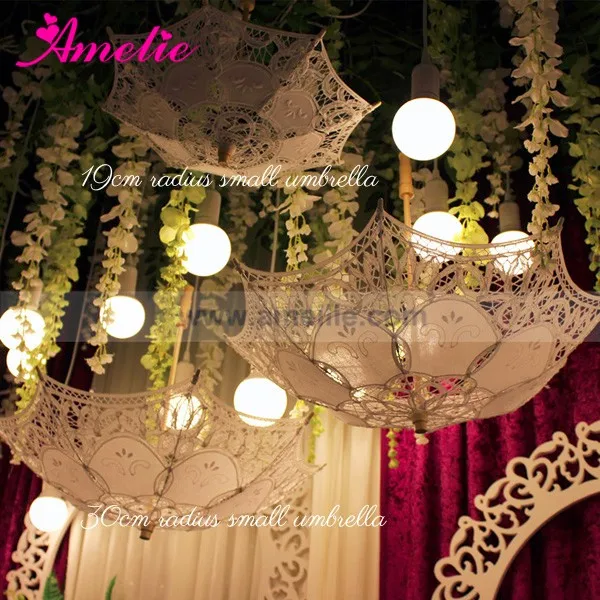 wedding decorative lace  umbrella (1)