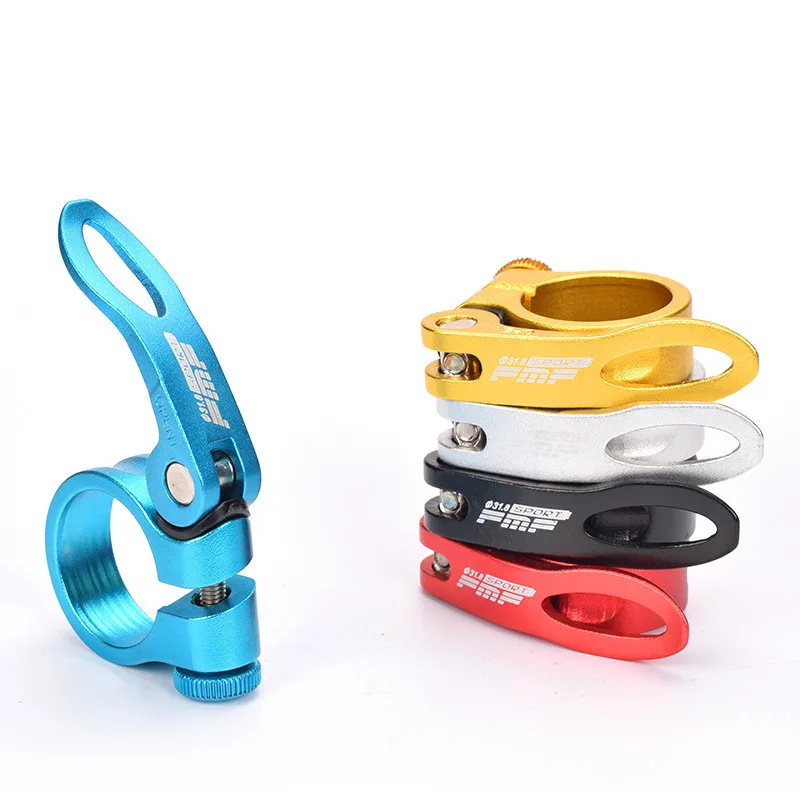 Aluminum Ultralight Quick Release Road Bike MTB Bicycle Seatpost Clamp 31.8mm