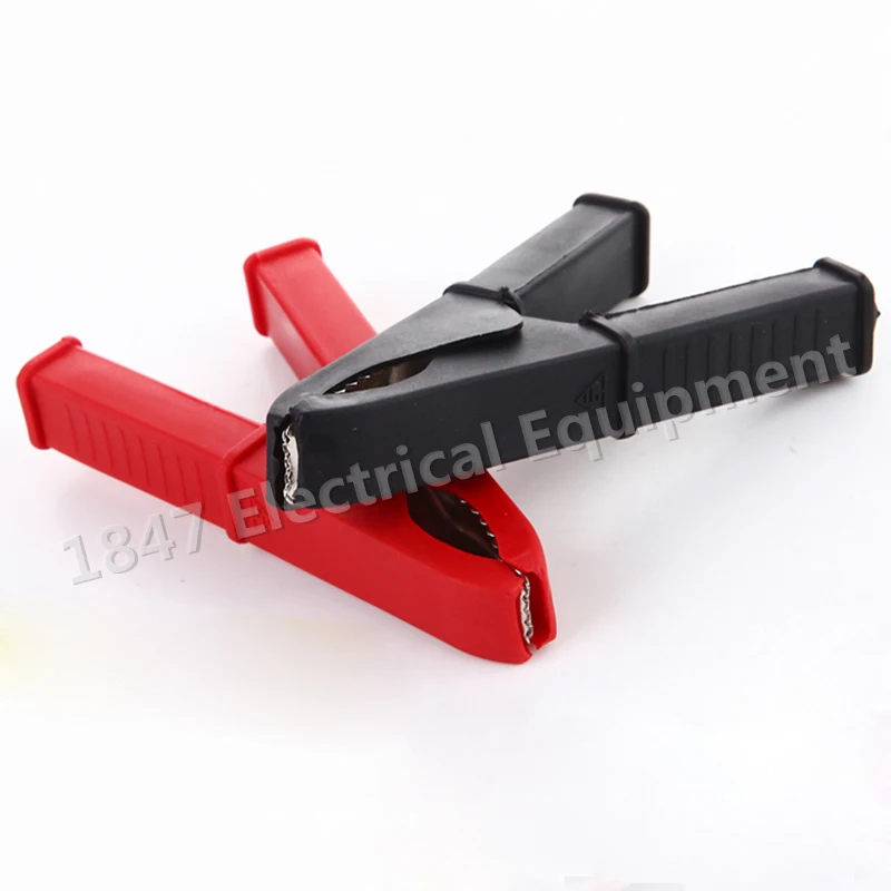 All Wrapped 100mm Big Car Alligator Clips Battery Clamps Crocodile Clip