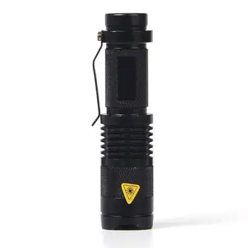 

XPE Q5 395 UV Purple Light Flashlight Telescoping Zoom Money Checker Torch