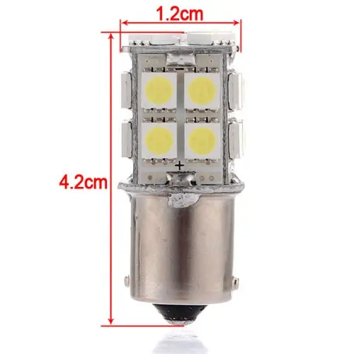 TOYL 2*1156 BA15S P21W 20 SMD светодиодный светильник ARRIERE AMPOULE BLANC 300LM 1,2 W авто освещение lumiere