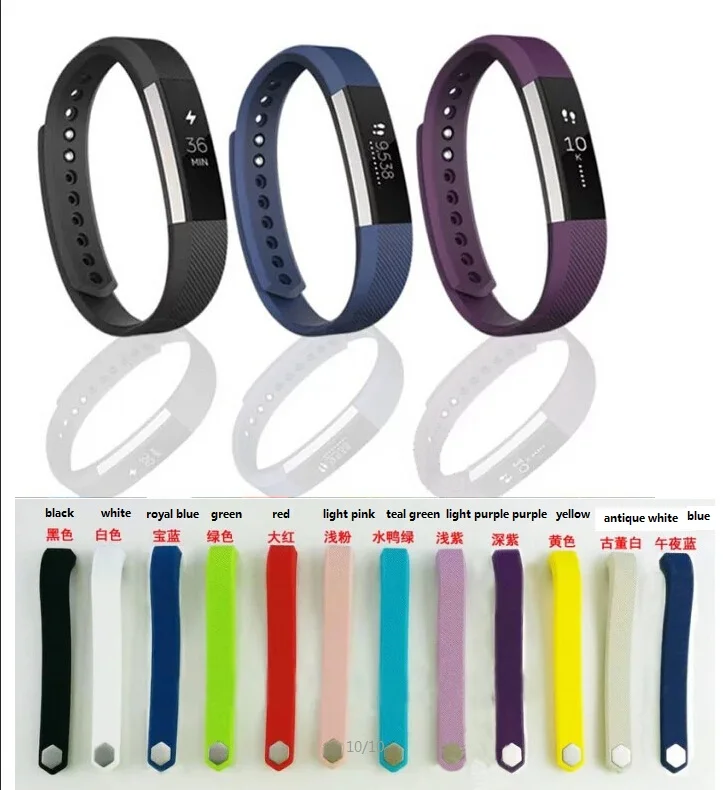 

Silicone Replacement Band for fitbit alta Bracelet Wristband Watch Strap Large Size 12 Colors ( No Tracker)