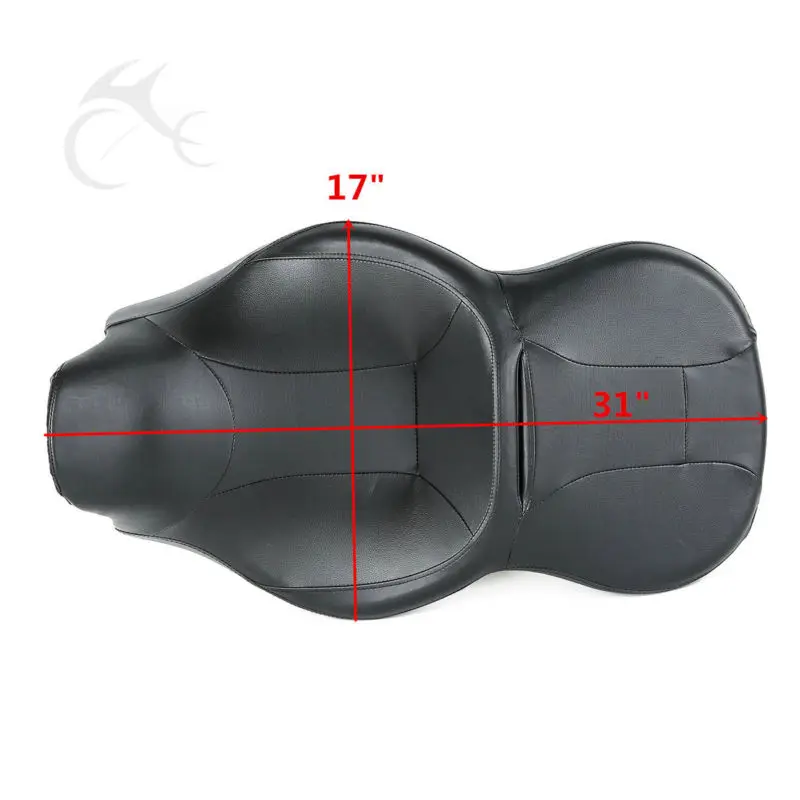 Cena Motocyklista i siedzenie pasażera dla Harley Touring Electra przemieszczanie się po ulicy Road King Ultra Classic FLHT FLHR FLHX FLTRX 14 18