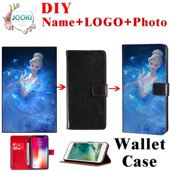

Customized Case Cover For Sony Xperia XA1 Ultra Flip Wallet Case For Sony Xperia XA1 Plus Coque Hoesjes PU Leather DIY Print