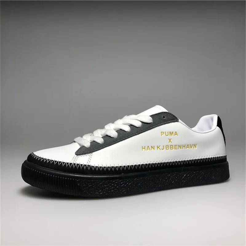 Puma Кроссовки PUMA x Хан Copenhagen Co фирменная обувь для влюбленных пар Белый Черный и