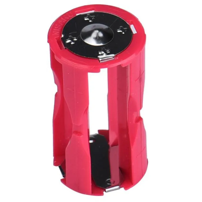 

1PC Parallel Cell Adapter Battery Holder DC 1.5V Case Box Convert 4 AAA to 1 C Size Dropshipping Apr 9