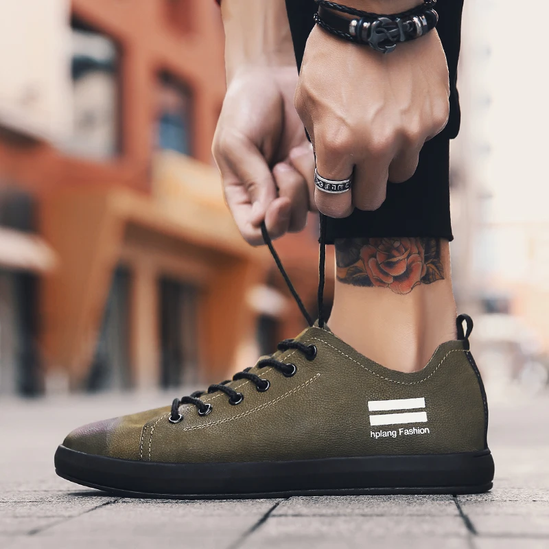 

2018 New Popular Style Men Casual Shoes Lace Up Comfortable Shoes Men Soft Lightweight Outsole Hombre Free Shipping 5