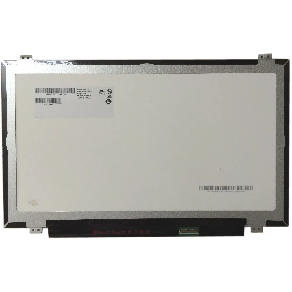 B140HAN01.1 B140HAN01.2 B140HAN01.0 B140HAN02.0 N140HCE-EAA EAB LP140WF1 SPK1 LP140WF6 SPC1 1920*1080 ips 30 контактов