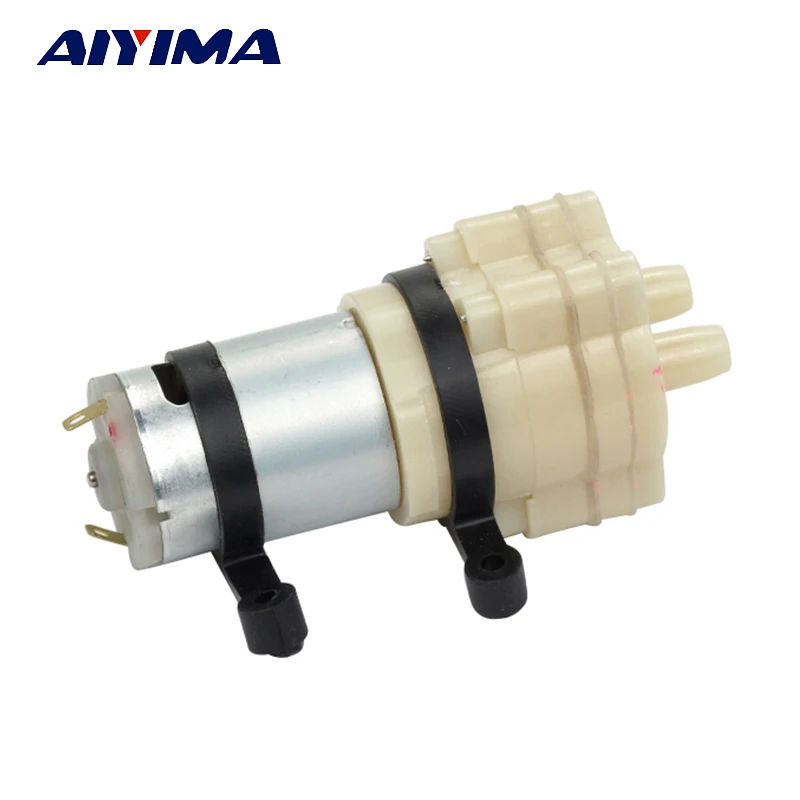 

AIYIMA 1pcs 12V DC Diaphragm Pump Water Device Mini Self-priming Fish Tank Pumps Motor Free shipping