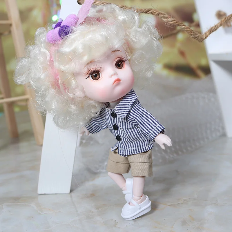 Одежда для 1/8 bjd кукла средняя DODO ob11 кукла два стиля Костюмы Высокое качество мягкая одежда для 20 см bjd