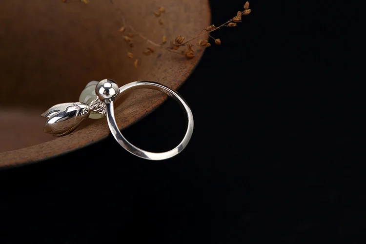 S925 Стерлинговое Серебро, модное элегантное кольцо с цветами, ювелирное изделие для женщин, высокое качество, Открытое кольцо для женщин, ювелирное изделие, подарок