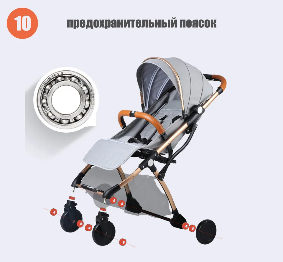 IMBABY легкая детская коляска самолет с зима теплая крышка ног портативный путешествия детские коляски детская коляска