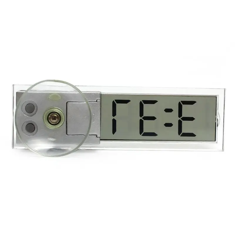 LCD Display Digital Electronic Clock With Sucker LED for All Cars Indoor Outdoor Home LCD Display Digital Electronic Clock With Sucker LED for All Cars Indoor Outdoor Home