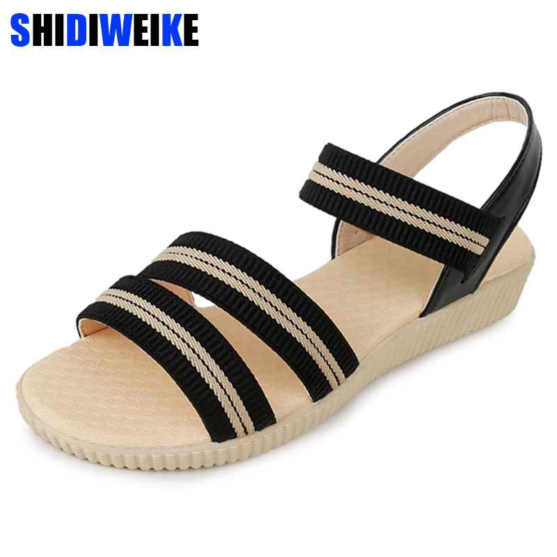 

Women Sandals Plus Size 35-41 Summer women shoes woman Flip Flops Ladies Flat Sandals chaussure Sandalias m742