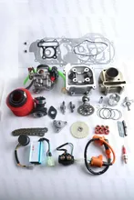 80cc Big Bore Kit Performance Cam CDI Coil Variator Carburetor GY6 139QMB 47mm