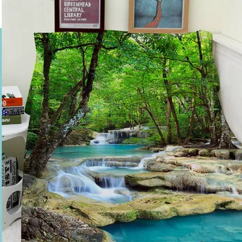 

Blankets Comfort Warmth Soft Cozy Air conditioning Easy Care Machine Wash Funny Waterfall