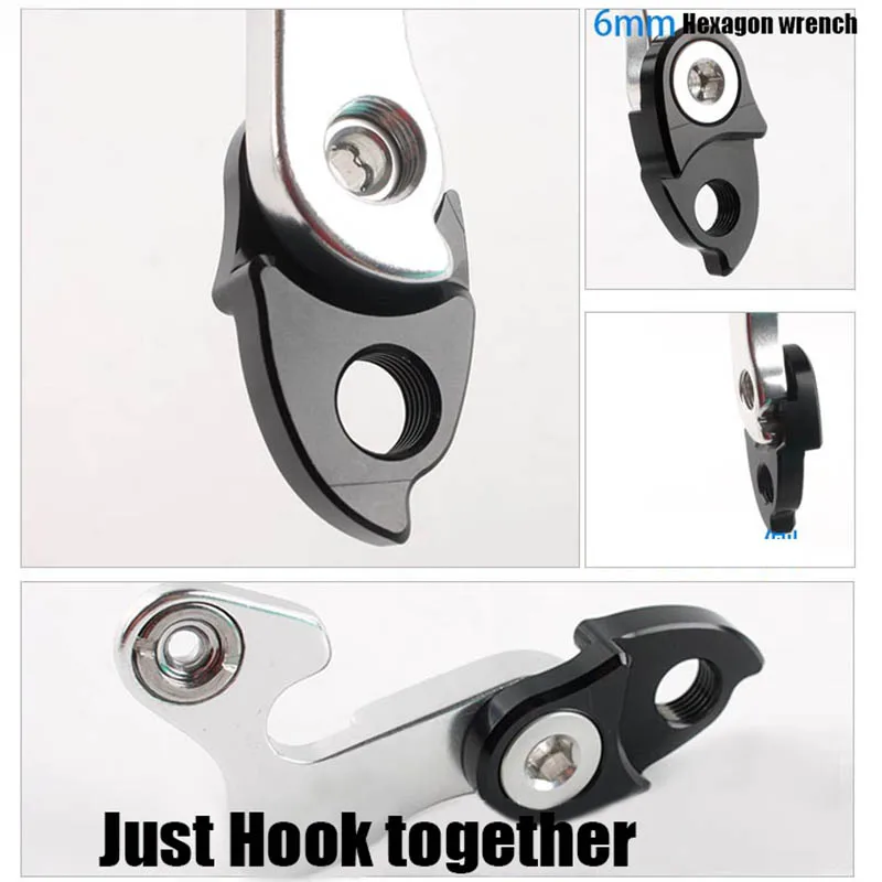 

Rear Derailleur Extender MTB Mountain Bike Road Bicycle Aluminum Alloy Hanger Extension for Bicycle 40T 42T 46T 50T Cassette