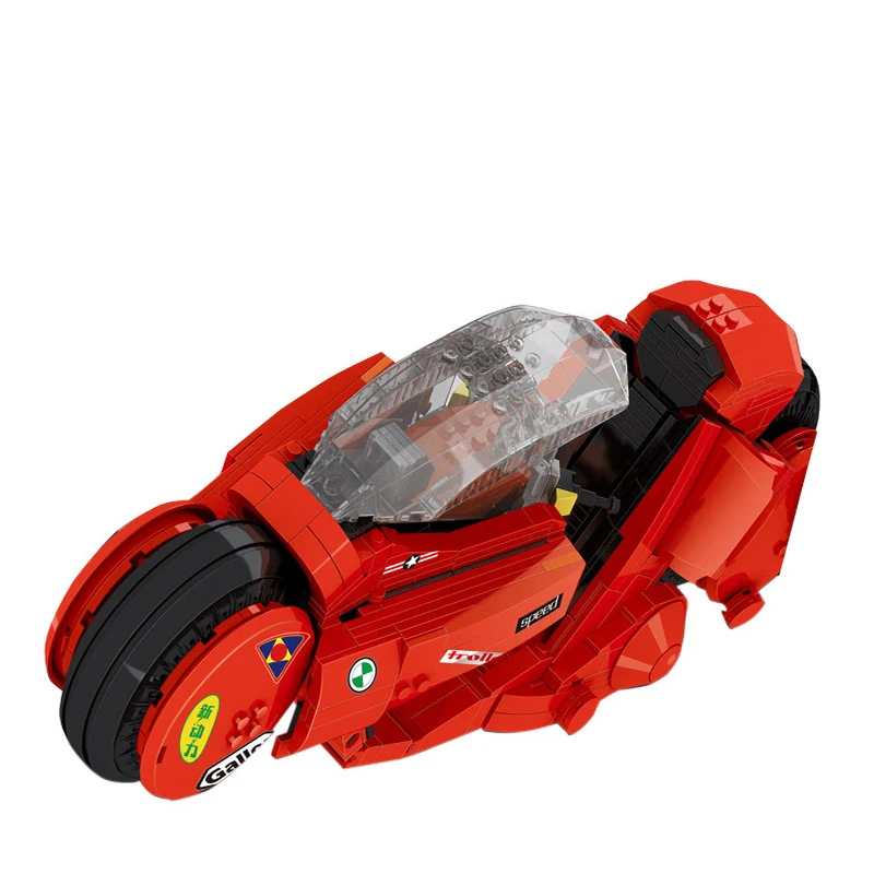 

Motorcycle Racing Model Building Blocks City Figures Trucks Bricks Children Toys Digital building blocks