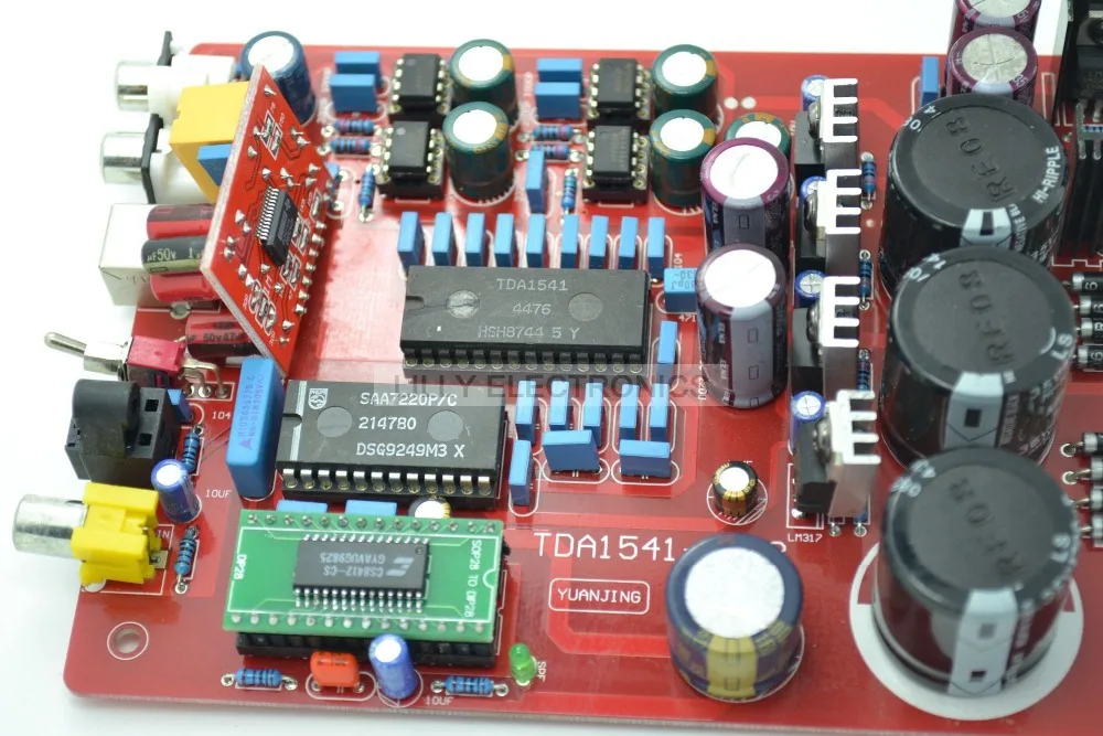 TDA1541 + SAA7220 CS8412 NE5534 волоконно коаксиальный USB PCM2704 DAC Board AC15 0 15V 10W|usb coaxial|usb usbboard board |