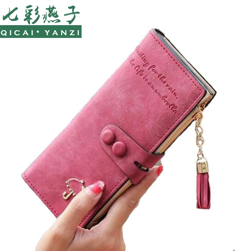 2016 Women Long Wallet Multi-functional Umbrella Zipper Female Purse Wallets Handbag Clutch Card Holder Top portefeuille femme