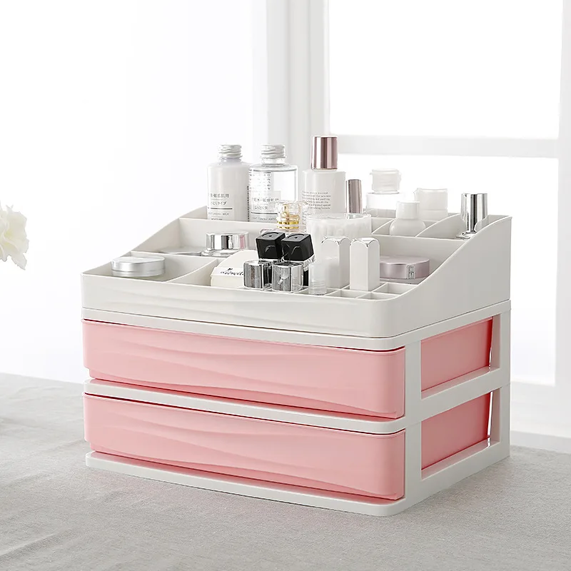 

NAXEST Plastic Cosmetics Drawer Cosmetic Storage Box Desktop Cosmetic Storage Box Bracket Container Storage Box organizer