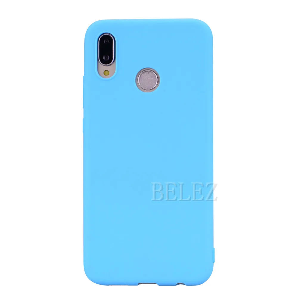 Candy Color Soft TPU Phone Case For Huawei Y9 2019 Y5 Y6 Y7 Y9 2018 Mate 20 Pro on the Honor 8C 8X Max 9 Lite Play Note 10 Cover _4