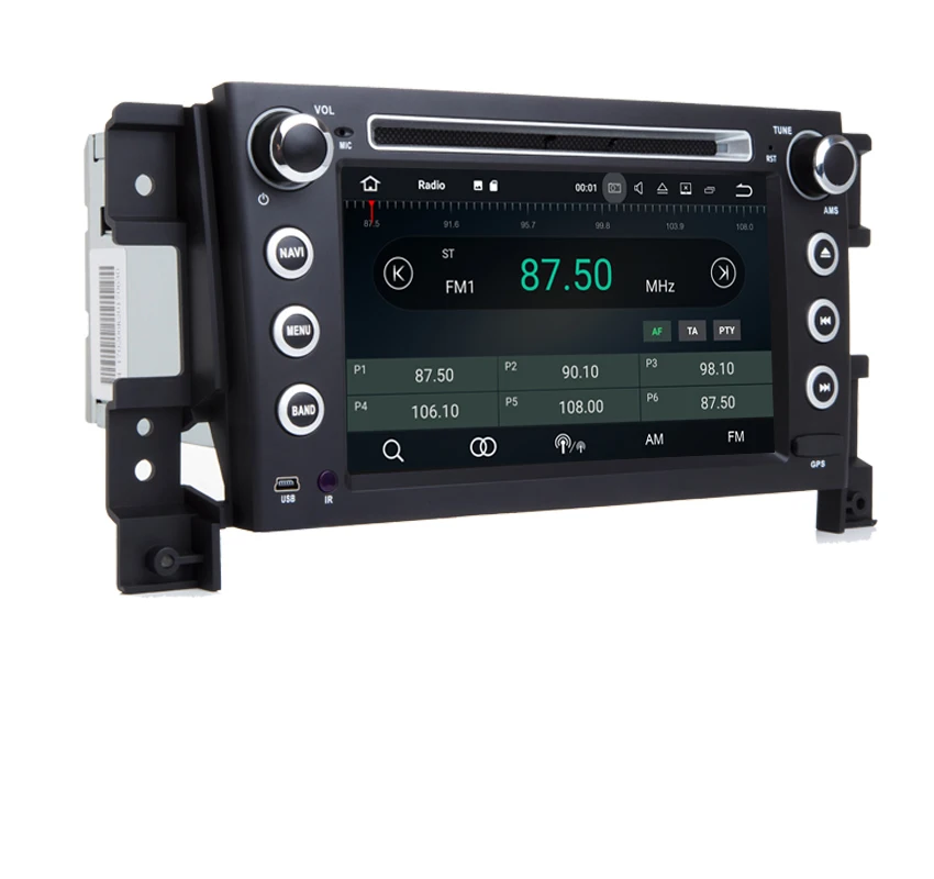 Top 7" HD Android 7.1 Car GPS Navigation for Suzuki Grand Vitara multimedia car radio stereo dvd with steering wheel camera DVR Map 4