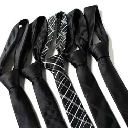 22 выбор строгие Галстуки для Для мужчин классический тканый плед горошек вечерние галстук мода Slim 6 см свадебные Бизнес мужской
